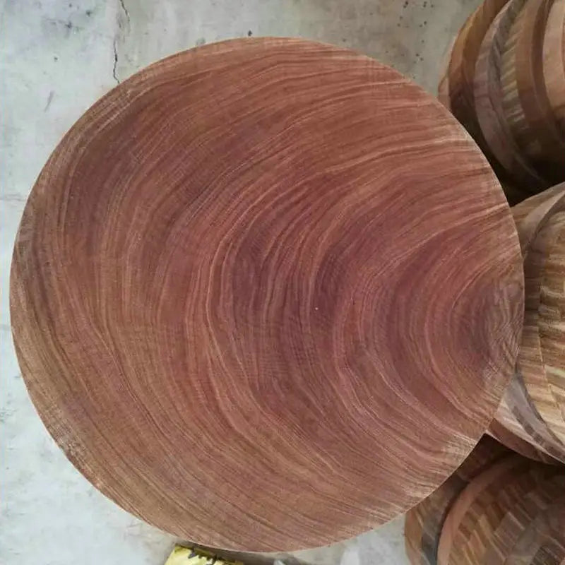 Solid Wood One Piece Ironwood Professional Cook Kitchen Chopping Board Chef Present No Paint Healthy Clam Wood Cutting Plate