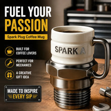 Spark Plug Coffee Cup Ceramic Car Themed Mug for Mechanics Garage Enthusiasts Creative Gift