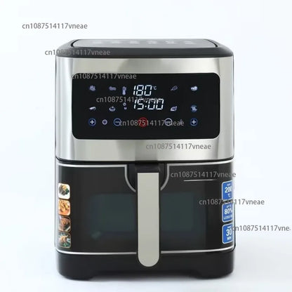 Large-Capacity Air Fryer Home Use Smart New Touchscreen Electric Fryer French Fry Maker Electric Oven