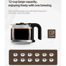 oo-1.5L Programmable Auto Smart Electric Drip Espresso Coffee Maker Machine