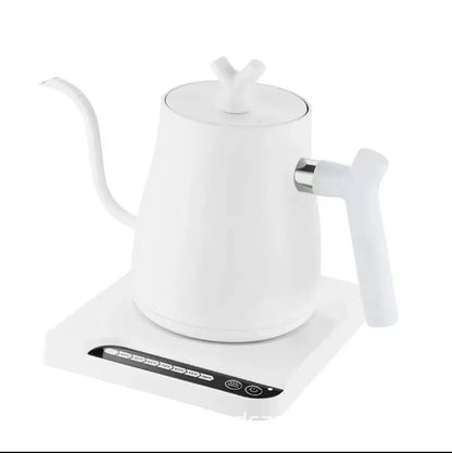 1L Gooseneck Electric Kettle, Auto-Thermostatic Pour-Over Coffee&Tea Water Heater & 7-Temp Control (45-100°C) for Home/Hotel Use