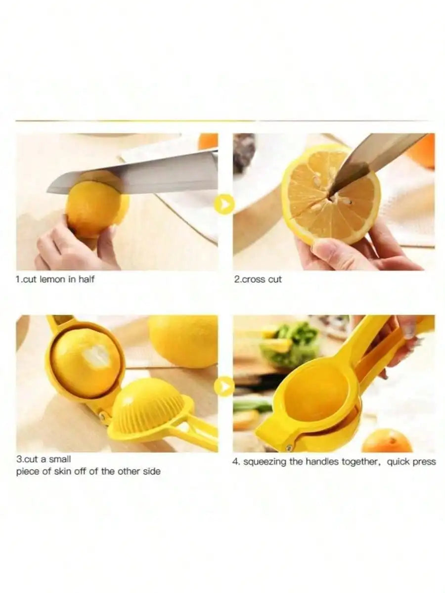 Large Manual Juicer, Multi-Function Hand Press Fruit Juicer With Lemon Squeezer, Lemon Juicer, Efficient Juicing, Easy To Use, Lightweight, High-Quality Material, Juicer, Healthy Lifestyle, Lemon Juicer, Kitchen Appliance, Ho