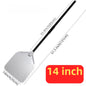 10 12 13 14 Inch Big Pizza Perforated Shovel Paddle Short/Long Handle for Oven Turning Peel Kitchen Utensils Pizza Baking Tools