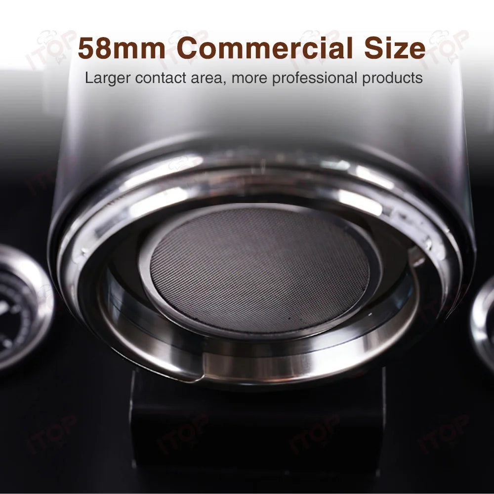Commercial Espresso Machine 9 Bar Rotary Pump E61 Brewing Head Coffee Machine 3000w Double Boiler Coffee Maker