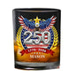 America 250 Years Anniversary Liquor Bottle Hand-blown Glassware America 250th Patriotic Eagle Cup Whiskey Glasses Rotating Cup