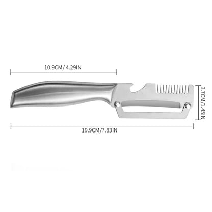 2026 Wooden Multi Functional Vegetable Peeler With Ergonomic Handle For Peeling And Slicing Fruits And Vegetables Durable Smooth