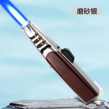 1300° High Power Welding Gun Windproof Turbine Butane Gas Lighter Safety Lock Switch Outdoor BBQ Kitchen Cigar Lighters Smoking