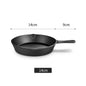 Cast Iron Frying Pan Non-Stick Skillet for Cooking, Omelettes, and Pancakes – Induction-Compatible Kitchen Cookware