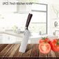 WXCOO Professional Chef Knife Damascus Japanese Stainless Steel Kitchen Boning Knives Set with Roll Canvas Bag
