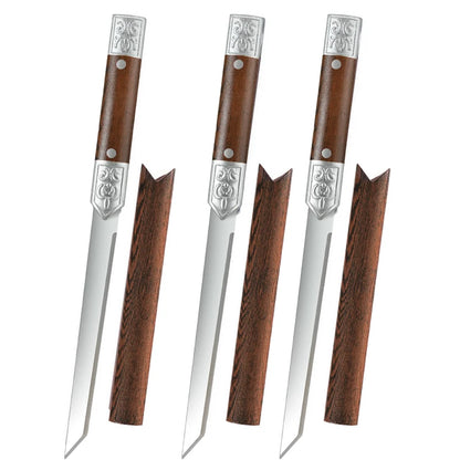 1/2/3-piece kitchen knife set Japanese Kitchen Knife with Sheath Stainless Steel Chef Knife for Cooking Meat and Vegetables