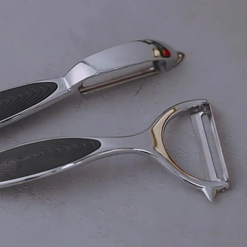 1pc, Fruit Peeler, Vegetable Peeler, Creative Peeler,Metal Peeler,Potato Peeler,Kitchen Peeler,Melon Planer,Reusable Pear Peeler