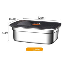 Stainless Steel Camping Lunch Box – Leak-Proof, Freezer & Microwave Safe Bento Container