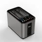 Smart Digital 2 Slice Toaster Electronic Appliances Home Bread Waffer Bun Modern Toaster Touch Color Screen