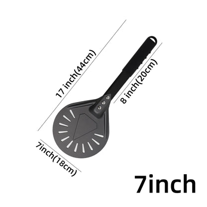 7 8 9 10 Inch Long Pizza Peel AdjustableTurning Shovel Spatula Baking Tool  Kitchen Utensils Nonstick Big Pizza Turner for Oven