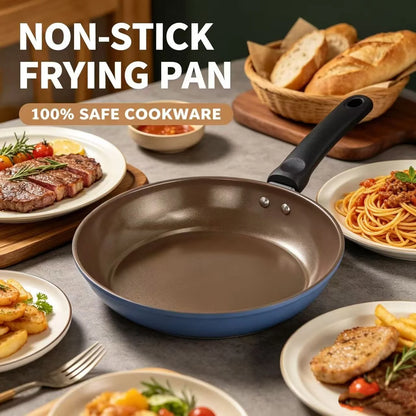 9.45 Inch Non-Stick Frying Pan, 24cm Kitchen Skillet for Steak, Eggs and Pancakes, Compatible with Induction & Gas Stove