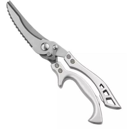 1pc Stainless Steel Kitchen Scissors Multifunctional Chicken Bone Scissors Shear Fish Duck Cut Chef Professional Scissors Knife