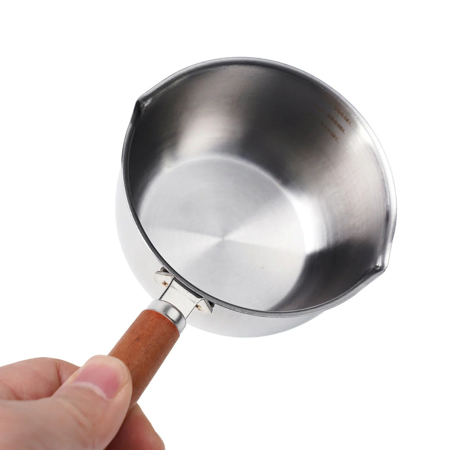 Mini Stainless Steel Hot Oil Pot Small Saucepan for Boiling Butter Melting Pot Butter Warmer Ideal for Various Cooking Tasks