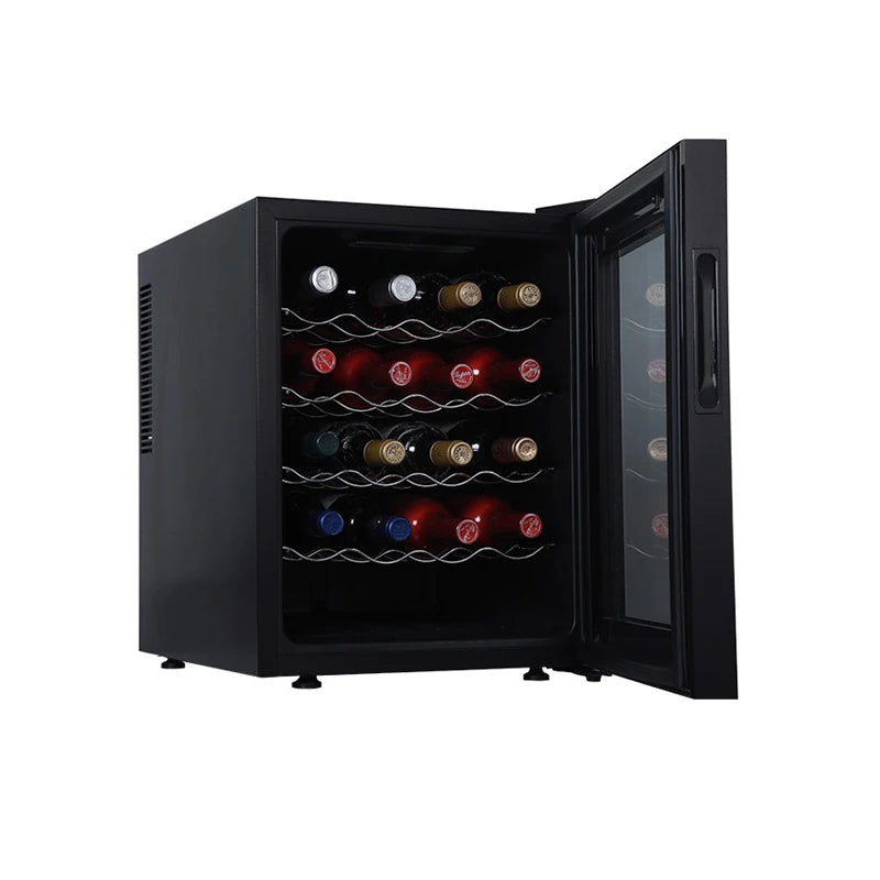 Electric Wine Cooler Refrigerator 46L 20 Bottles Wine Cabinet Fridge Freestanding