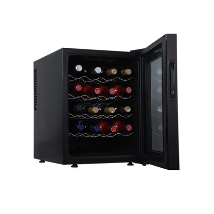 Electric Wine Cooler Refrigerator 46L 20 Bottles Wine Cabinet Fridge Freestanding