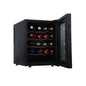 Electric Wine Cooler Refrigerator 46L 20 Bottles Wine Cabinet Fridge Freestanding