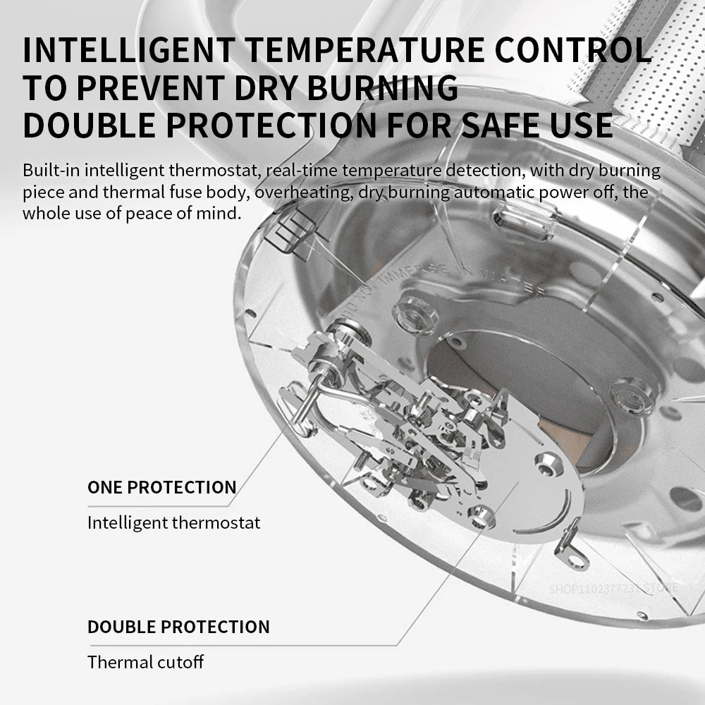 NEW MIJIA Multifunctional Health Pot Electric kettle N1 Household Appliances 800W 304 Stainless Steel Heat Preservation -CN