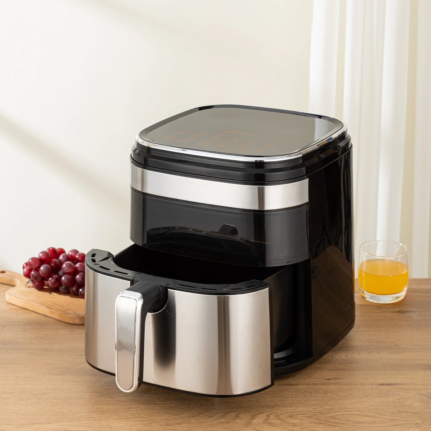New 12L Electric Healthy Air Deep Fryer Digital Display Temperature Control Rapid Smart Air Fryer