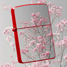 Delicate Pink Floral Pattern Lighter, Elegant Soft Cherry Blossom Branch Print Design, Portable Sleek All-Purpose Igniter, Perfect For Daily Multi-Scene Use, Exquisite Decorative Practical Accessory, Ideal For Gifting O A Hum