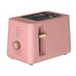 Thyme & Table 2-Slice Toaster, Extra-Wide Slots with Removable Crumb Tray, Sand White