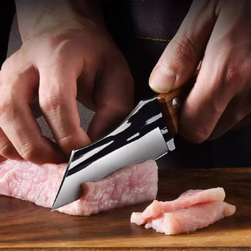 3pcs Multipurpose Knife Set, Outdoor Bone Removal Special Knife, Stainless Steel Sharp Meat Cutting Knife, Portable Fruit Knife