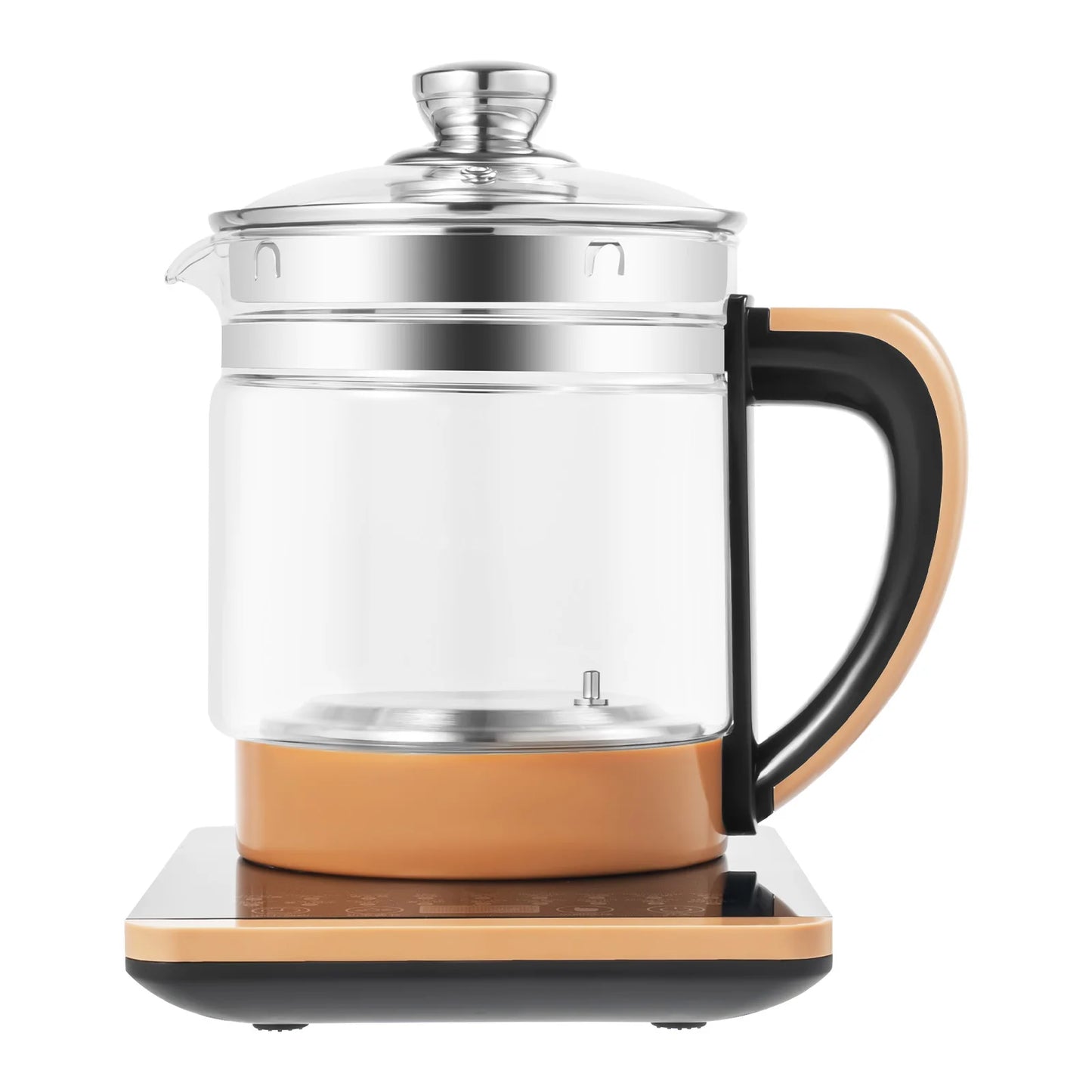 Multifunctional Electric Glass Kettle 1.8L with 18 Modes & Tea Strainer, 800W Smart Kettle,12 Temp Keep Warm for Coffee Tea Soup