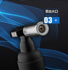 HONEST 1800° Super Large Flame High Temperature Welding Gun Butane Gas Spitfire Gun Lighter Outdoor BBQ Kitchen Cigar Lighters