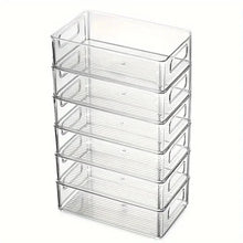 Transparent Refrigerator Organizers Durable Easy-to-Clean Multifunctional Food Storage Box for Fruits Vegetables Meats, Etc
