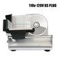 Electric Slicer Household for Bread Meat Sausage Vegetables Lamb Slice Hot Pot Ham Meat Adjustable Thickness 0-15mm 200W
