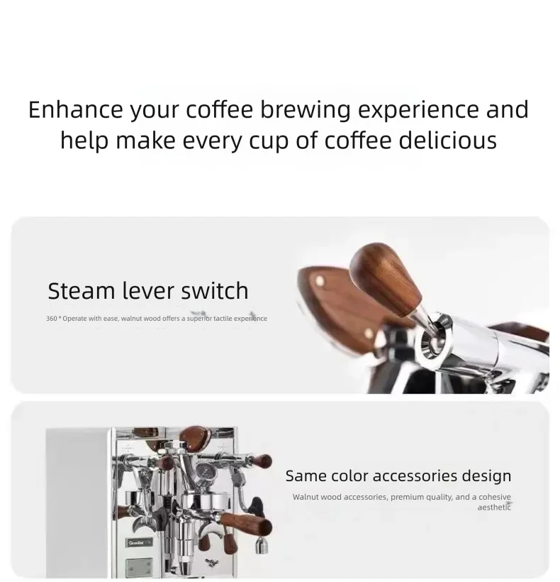 White Whale 3035C Semi Automatic Business or Home Coffee Machine Italian Concentrator E61 Brewing Head