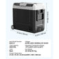 SucceBuy 35L 45L 55L Portable Foldable Handle Car Refrigerator with Wheel -4°F to 68°F Truck Refrigerator with APP Control Compressor Freezer for Camping Picnics Car Home Traval