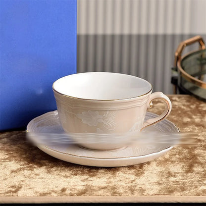 Italian Ceramic Mug Plate Tableware Afternoon Tea Coffee Cup And Saucer Kitchen Accessories Western Food Tableware Set