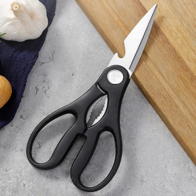 WXCOO Japanese Household Kitchen Scissors SK5 Stainless Steel Multi-Purpose Shears Specialized Heavy-Duty Chicken Bone Scissor