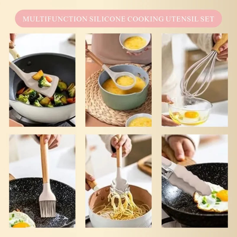 This 19-part knife set offers a variety of tools for different cooking tasks, making it a versatile choice for any kitchen.