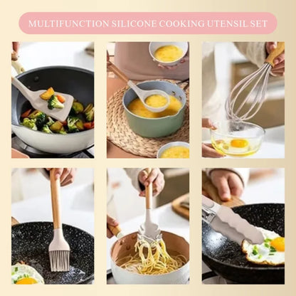 This 19-part knife set offers a variety of tools for different cooking tasks, making it a versatile choice for any kitchen.