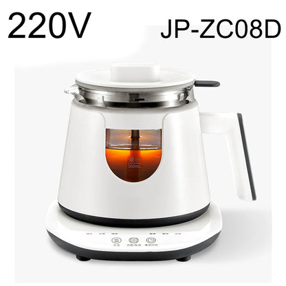 Black Tea Brewing Electric Tea Pot - Automatic Steam Glass Tea Maker for Boiling Water Health Preservation