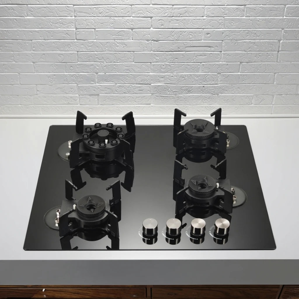 Built in Smart Portable 4 Burner Table Top Gas Stove for Kitchen House-hold Restaurant
