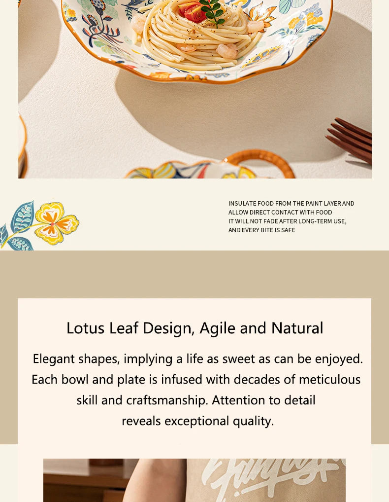 Dishes set modern dinner dish set ceramic luxury serving table set chinese travel kit noble modern classic bowl set