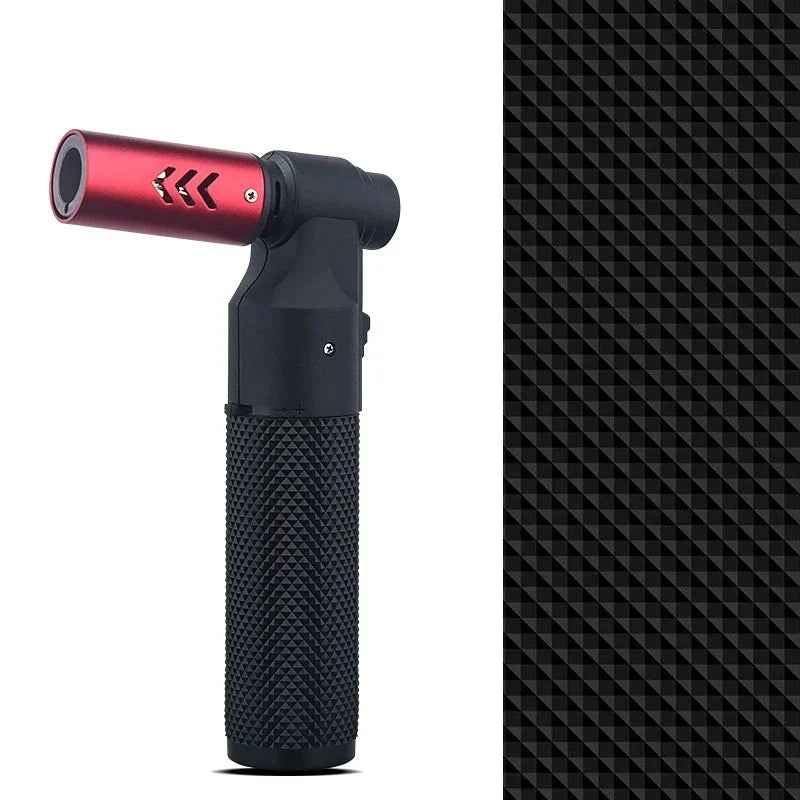 HONEST Gas Jet Butane Cigar Lighter Windproof Kitchen BBQ Metal Jewelry Welding Torch for Outdoor Camping