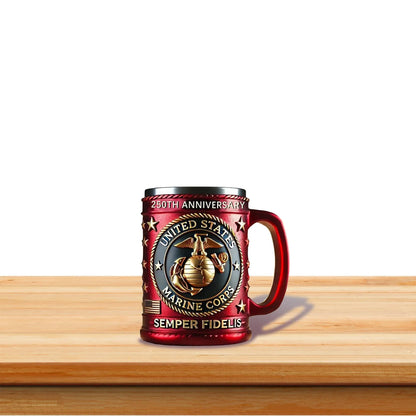Newest Coffee Cup 304 Stainless Steel Modern Technology Cool Mug Interesting Beer Tea Coffee Mug Men Beer Cup Halloween Gifts