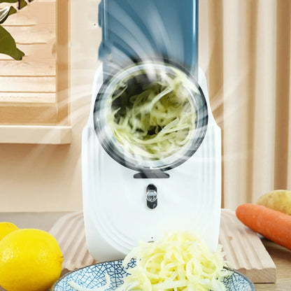 Household Multi-function Vegetable Cutter 1PC Kitchen Electric Vegetable Cutter Vegetable Slicer Shredder Automatic