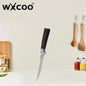 WXCOO Santoku Butcher Carving Knife Japanese Kitchen Knives High Carbon Steel Knife Set Fruit Bread Meat Cleaver Boning Knife
