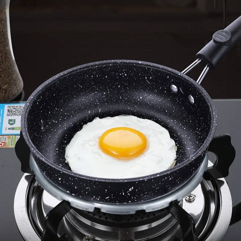 13/14/17/18cm Breakfast Egg Frying Pot Egg Mold Pan Flip Omelette Mold Non-Stick Frying Pan Pancake Maker Kitchen Tools