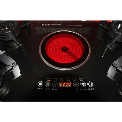 Kitchen Appliance Glass Electric and Gas Burner Stove Tempered Glass Gas Stove for Home