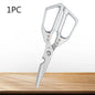 WXCOO Kitchen Scissors Heavy Duty Stainless Steel Cutter Professional Chicken Bone Meat Fish Turkey Vegetables Scissors