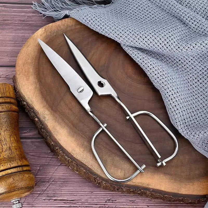 High-quality sharp kitchen scissors, kitchen stainless steel detachable food scissors, barbecue scissors, multi-purpose scissors